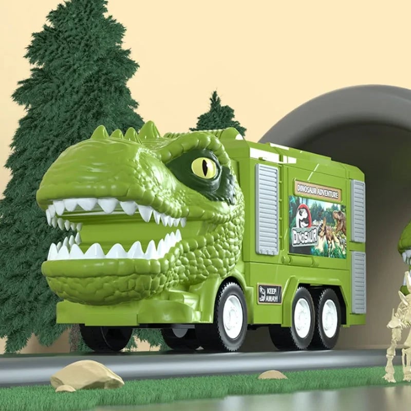 🦖Transformer Engineering Vehicle Track Playset