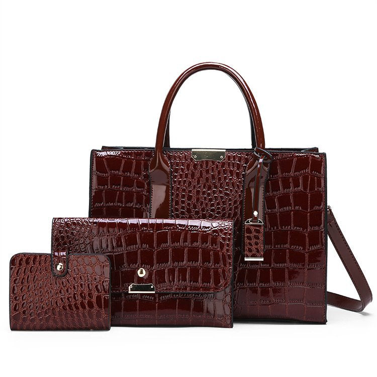 🎁Crocodile Print Handbag👜