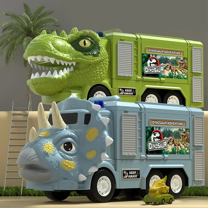 🦖Transformer Engineering Vehicle Track Playset