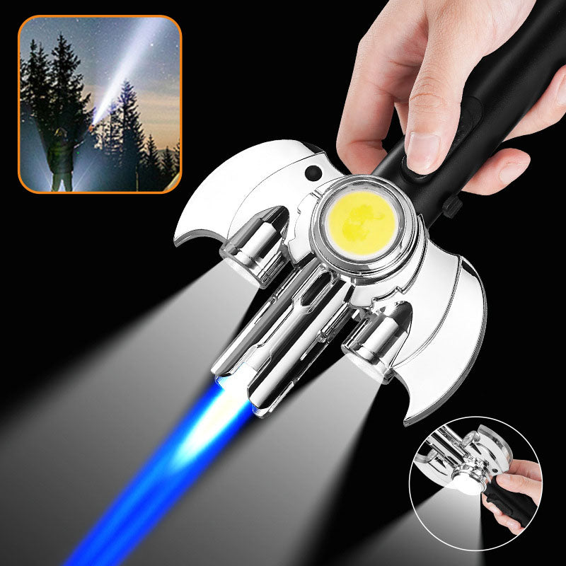Creative High-Temperature Torch Lighter with Lighting