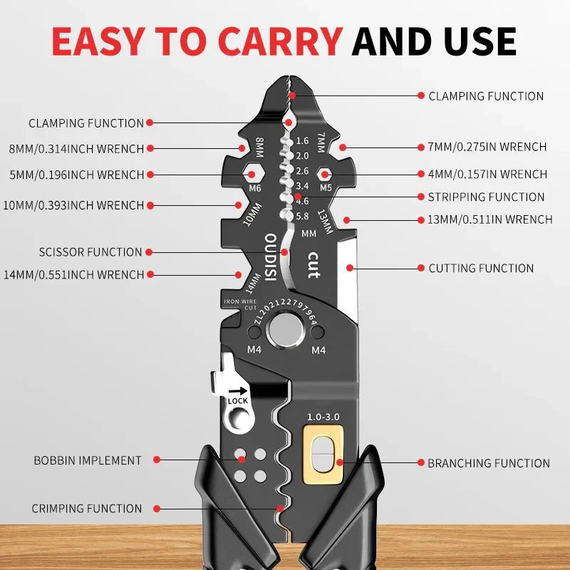 Multifunctional Stainless Steel Pliers🔧