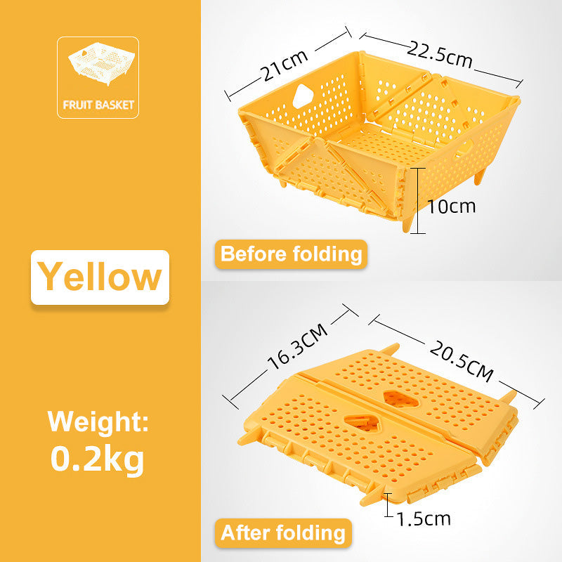 🔥Foldable Basket For Storage and Draining