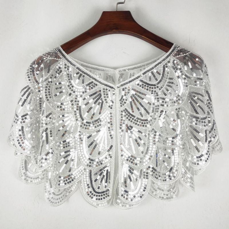Women’s Elegant Sequin Beaded Shawl