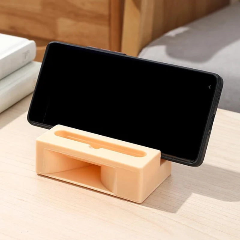 Phone Speaker & Cell Phone Stand 2-in-1
