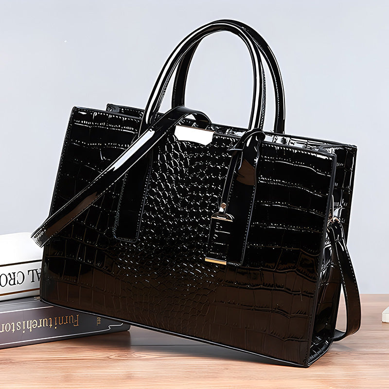 🎁Crocodile Print Handbag👜