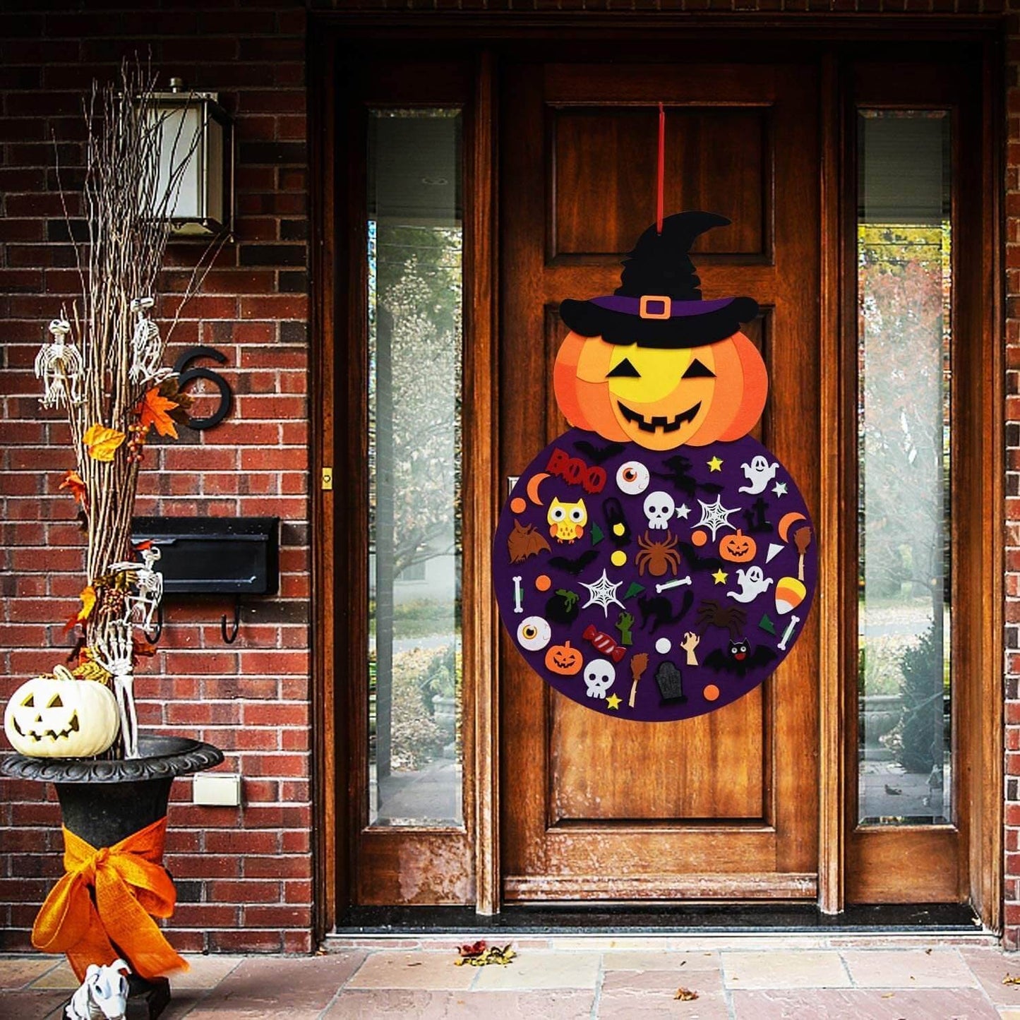 ๐ DIY Halloween Pumpkin Witch