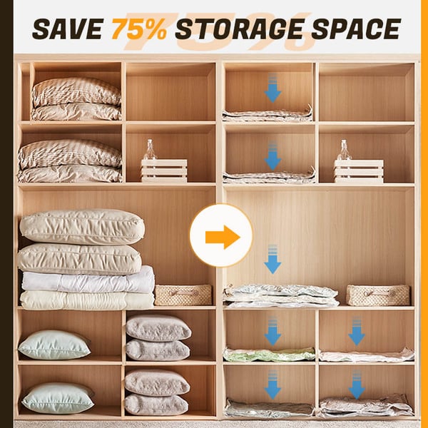 Durable Electric Vacuum Compression Bag(COME WITH PUMP)