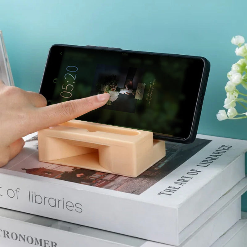Phone Speaker & Cell Phone Stand 2-in-1