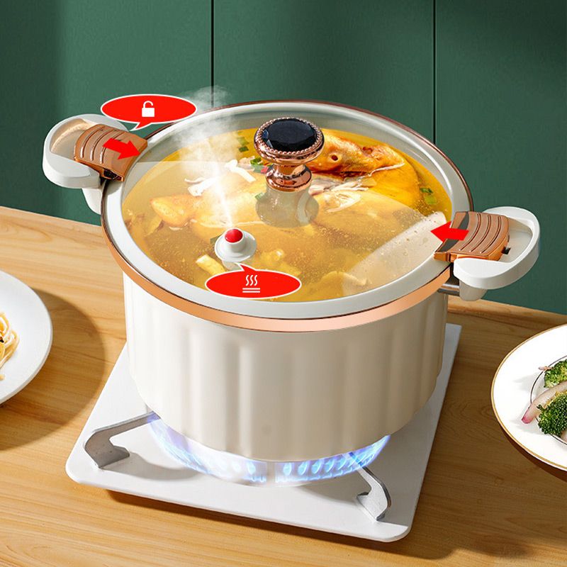 Non-stick Enamel Micro Pressure Cooker(Free Shipping)