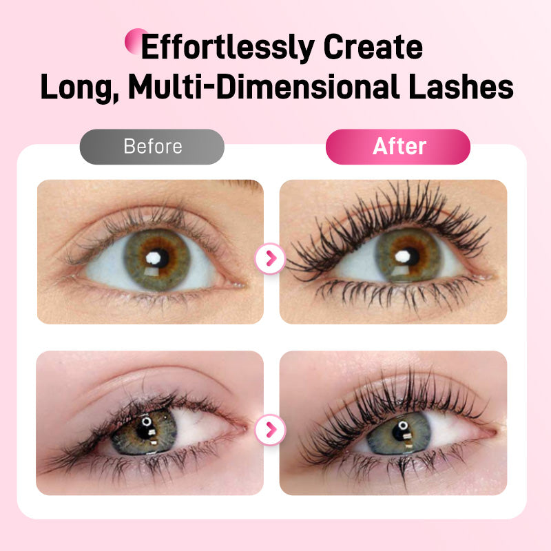 Double-Ended Waterproof Lengthening & Curling Mascara(50% OFF)