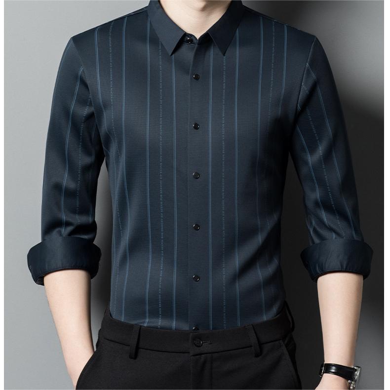 🔥Men's Winter Padded Stretch Wrinkle-Free Shirt