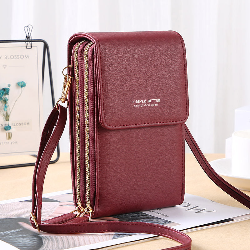 Anti-Theft Leather Bag
