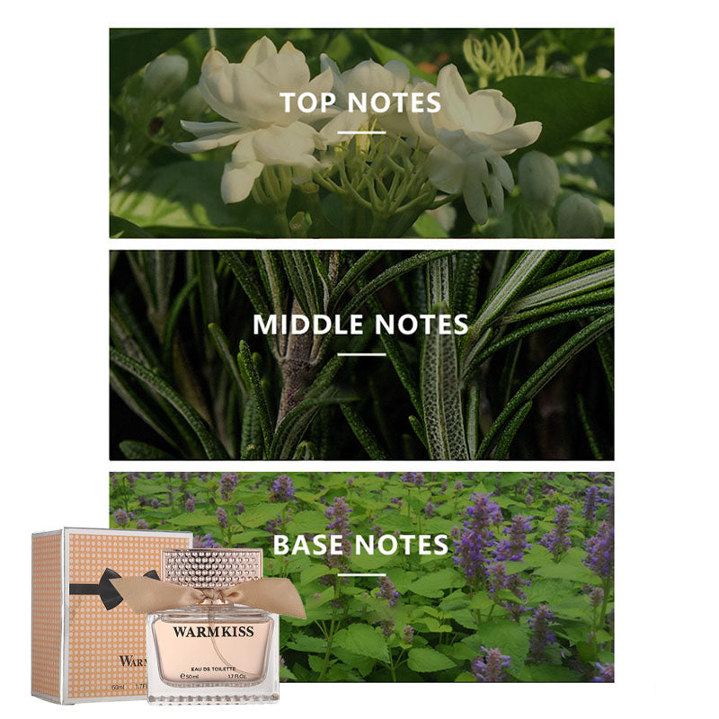 Ladies Long-lasting Fresh Natural Floral Fragrance Eau De Toilette