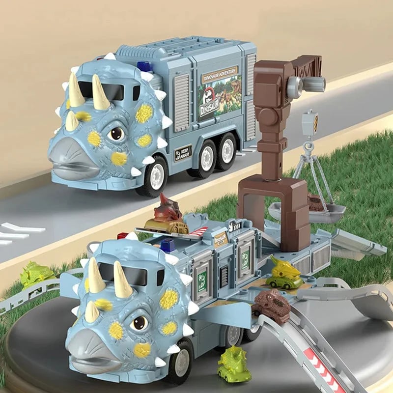 🦖Transformer Engineering Vehicle Track Playset