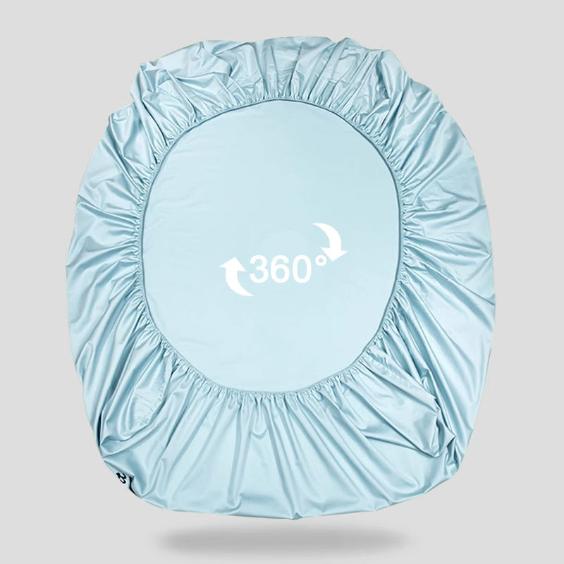 Summer Ice Cooling Silky Bed Fitted Sheet Pillow Cover🛏️