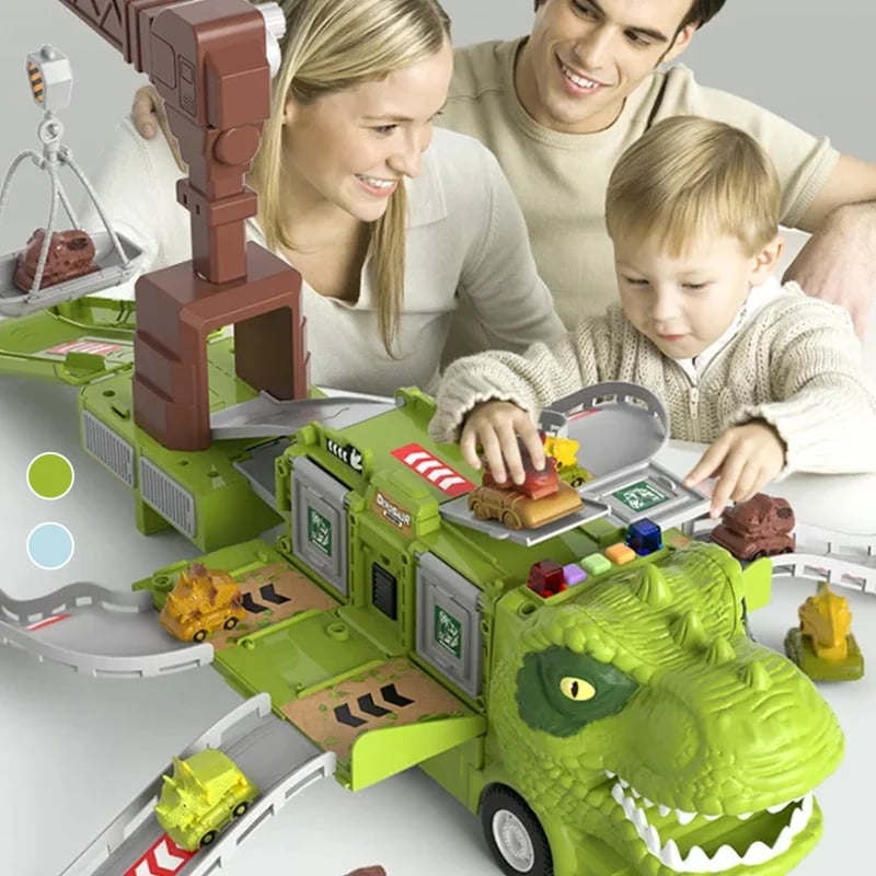 🦖Transformer Engineering Vehicle Track Playset