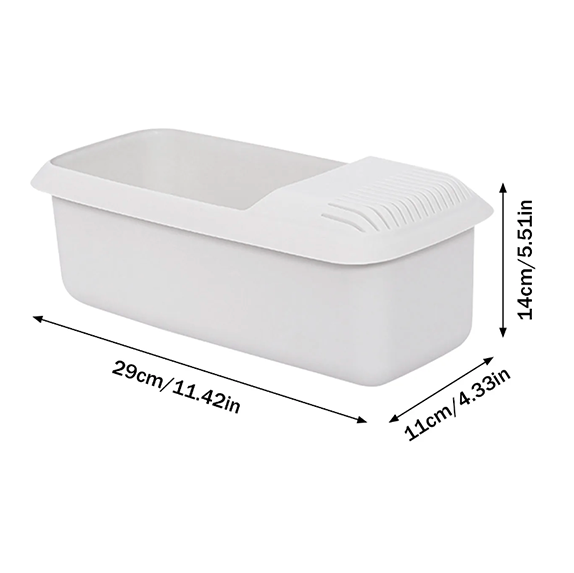 Spaghetti Box With Strainer
