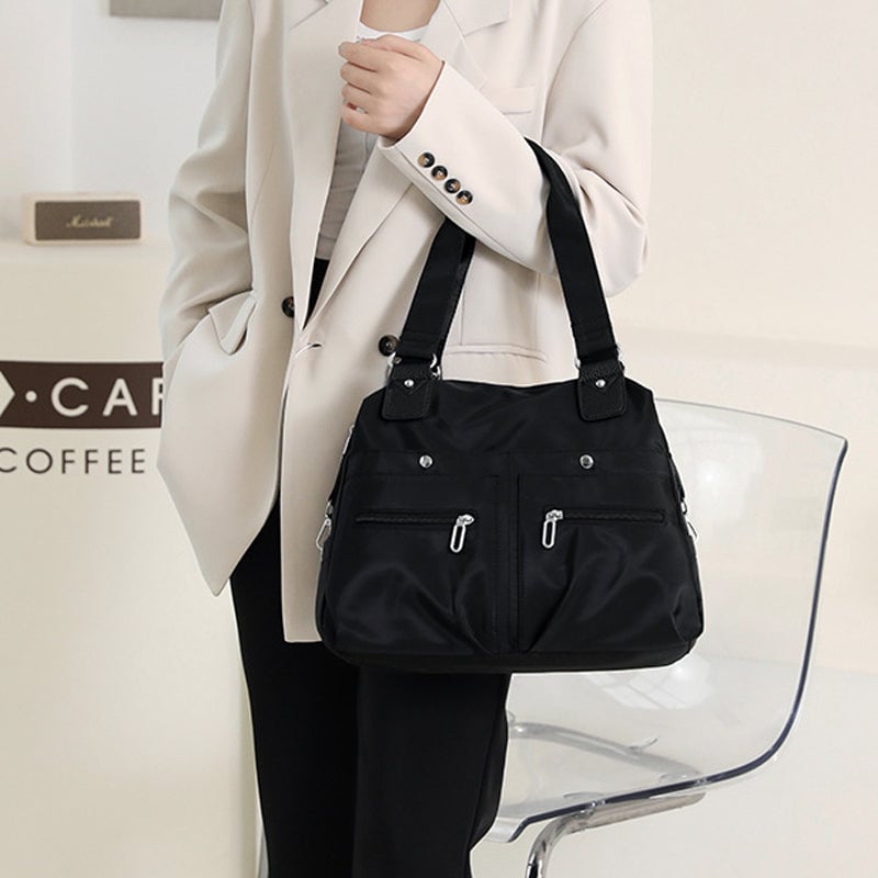 🔥Large Capacity Waterproof Multi Pocket Shoulder Bag