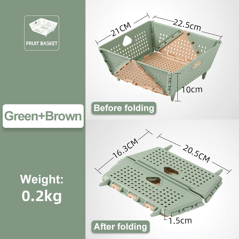 🔥Foldable Basket For Storage and Draining