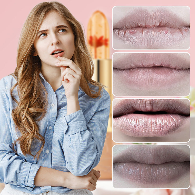 💖Value Pack (Buy One Get One Free)! - Changing Color Jelly Lipstick 🔥