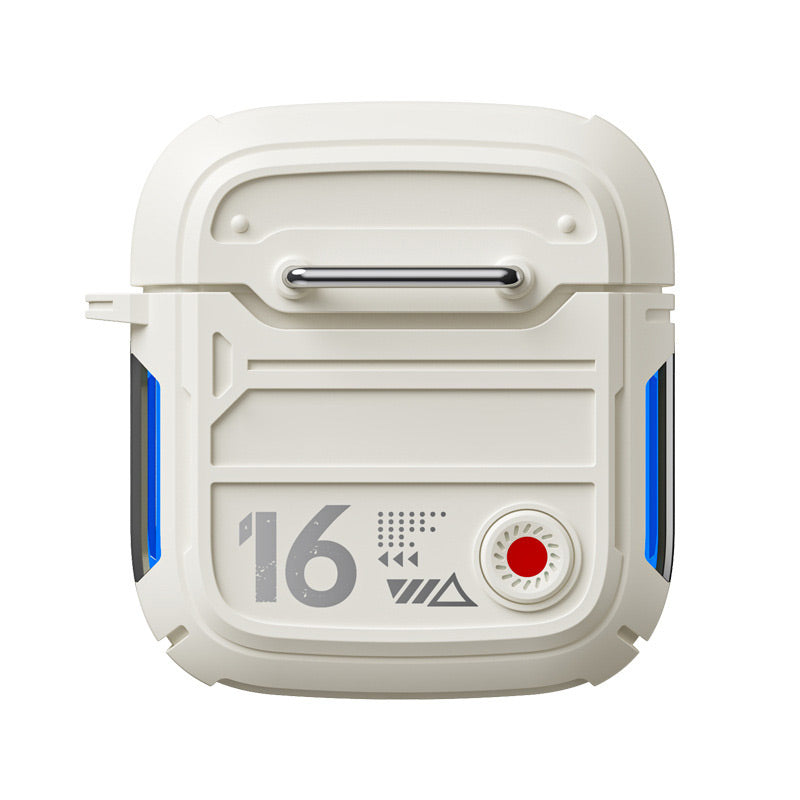 In-Ear Bluetooth Headphones with Mecha style Case