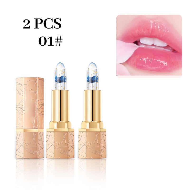 💖Value Pack (Buy One Get One Free)! - Changing Color Jelly Lipstick 🔥
