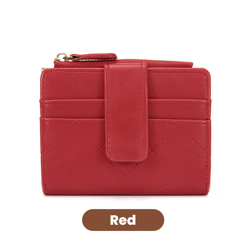 Women's Fashion Small Wallets with Zipper