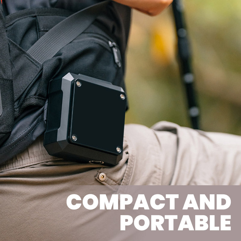 3-in-1 Portable Fan & Power Bank with Light