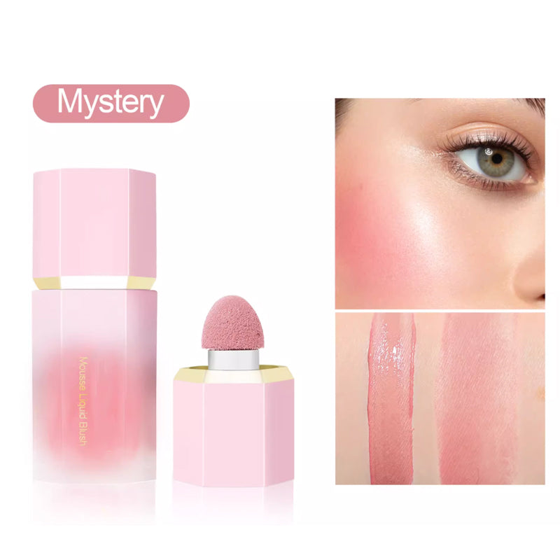 Smooth Liquid Face Blush with Air Cushion Applicator