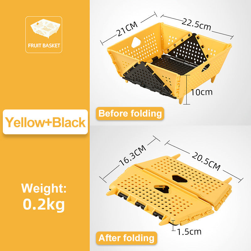 🔥Foldable Basket For Storage and Draining