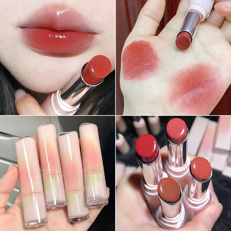 ๐โ--Ideal Gift For Delicate Women! Water Glow Lipstick Moisturizing Mirror Lipstick