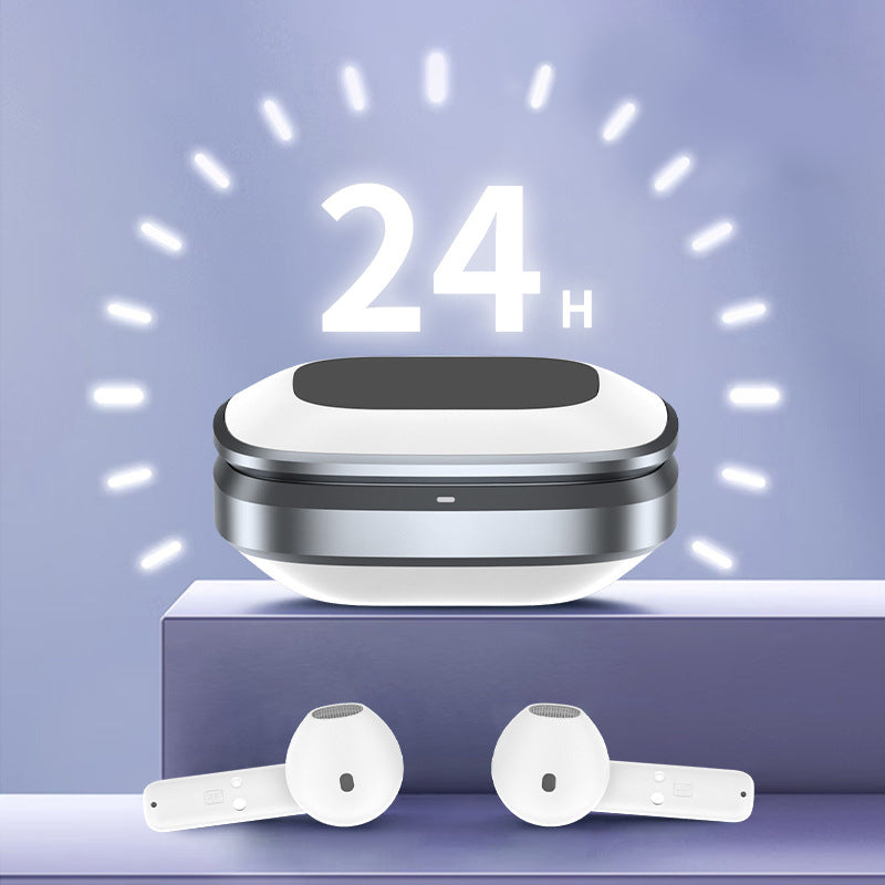 Long-Lasting & Noise-Canceling Wireless Bluetooth Earbuds