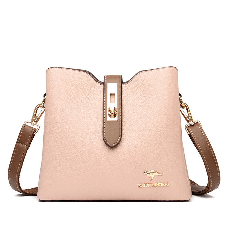 🔥Women's Casual Bucket Bag with 2 Straps for Carrying