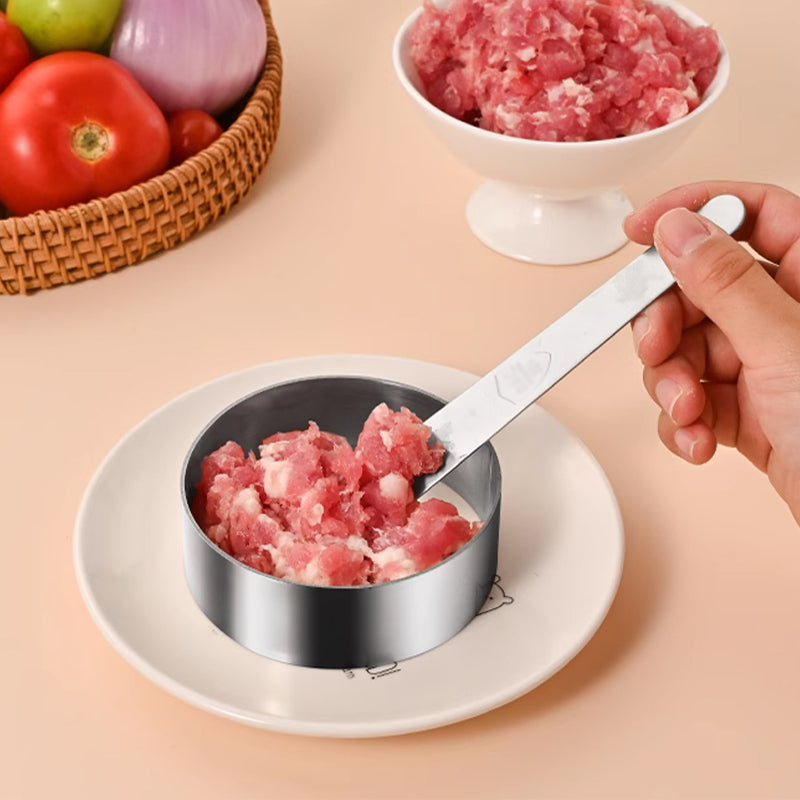 Steak Press Round Patty Mold