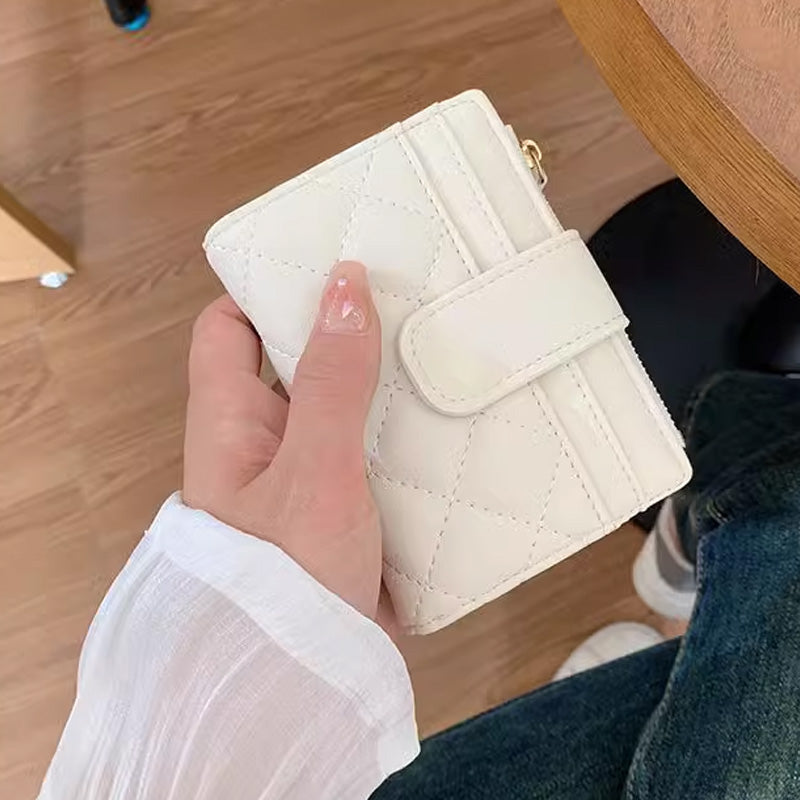 Women's Fashion Small Wallets with Zipper