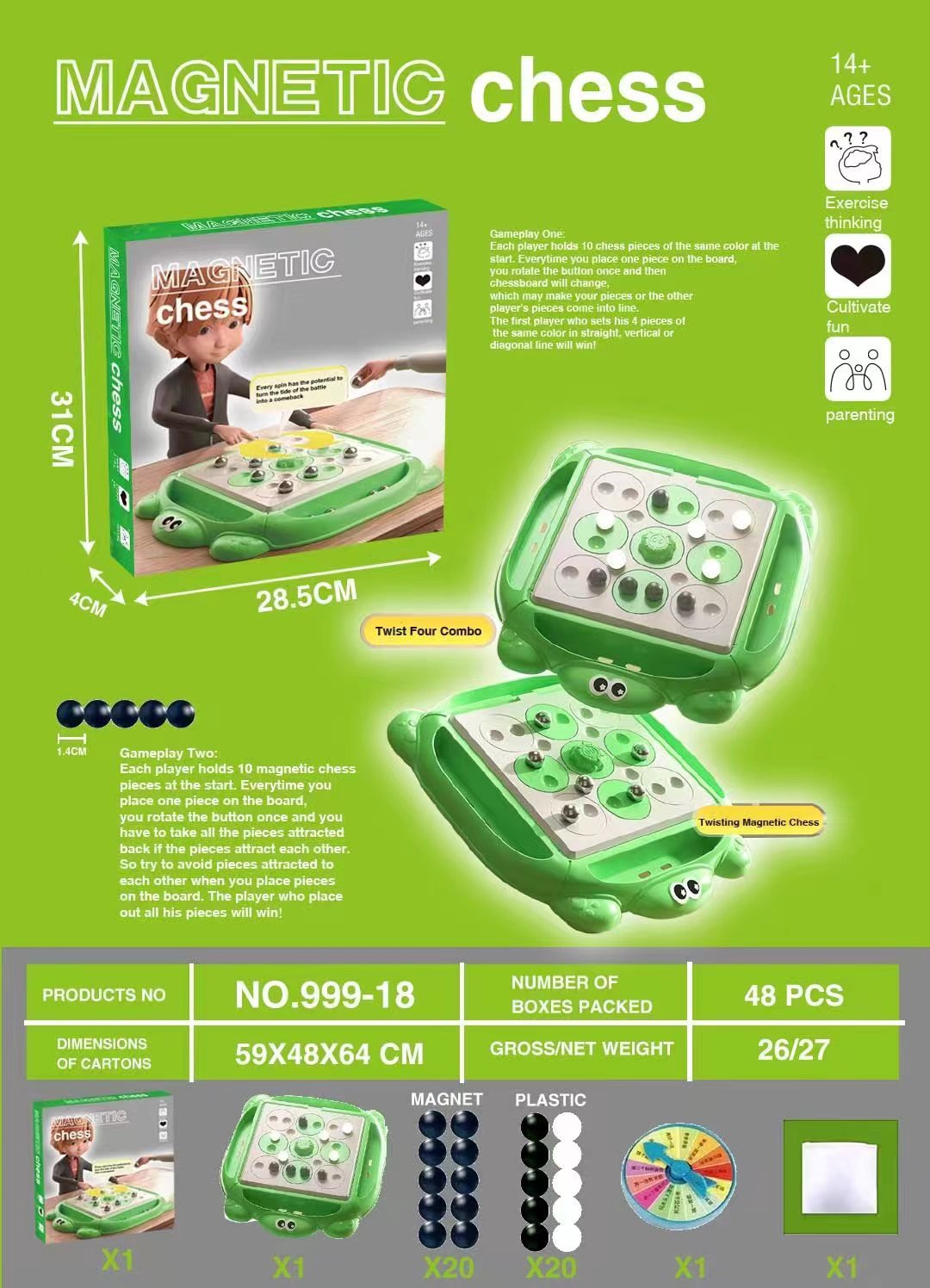 🔥Hot Sale🔥Happymoments Magnetic Chess! - Unleash Your Strategic Genius with