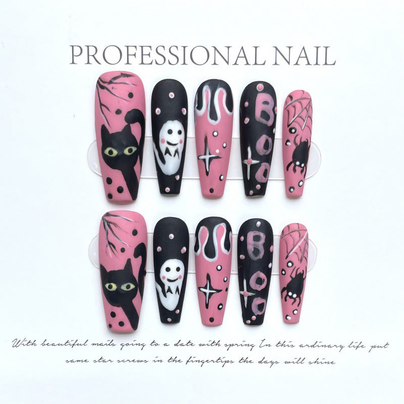 Fashion Cool Firm Press On Nails Fake Nails