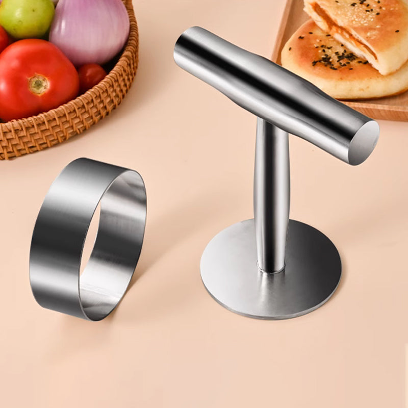 Steak Press Round Patty Mold