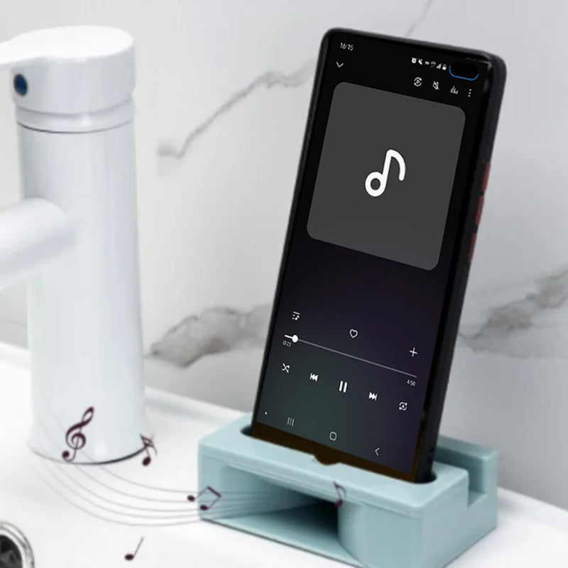 Phone Speaker & Cell Phone Stand 2-in-1