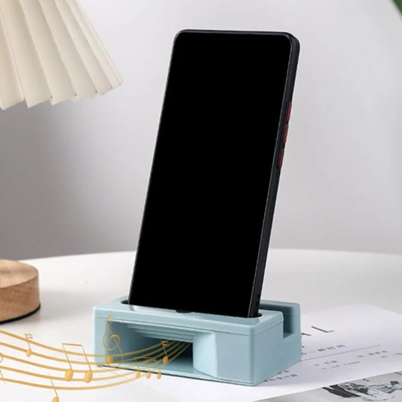 Phone Speaker & Cell Phone Stand 2-in-1