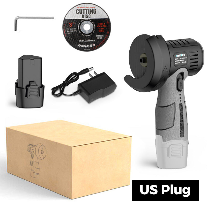 🧰12V Mini Angle Grinder with Cutting Disc