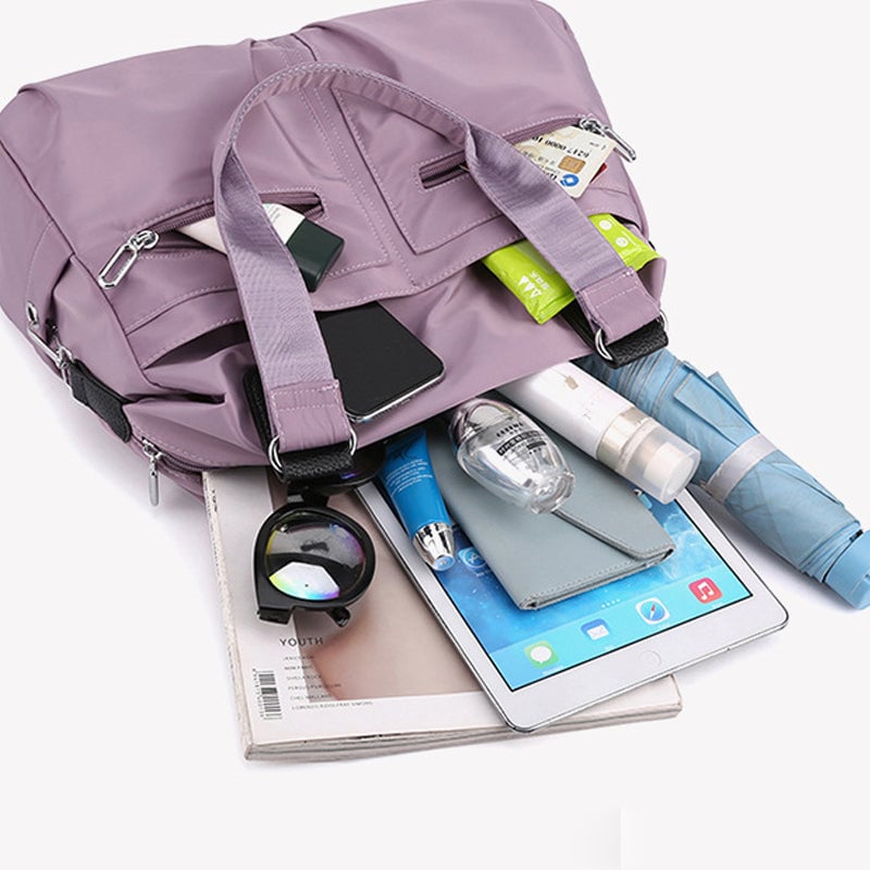 🔥Large Capacity Waterproof Multi Pocket Shoulder Bag