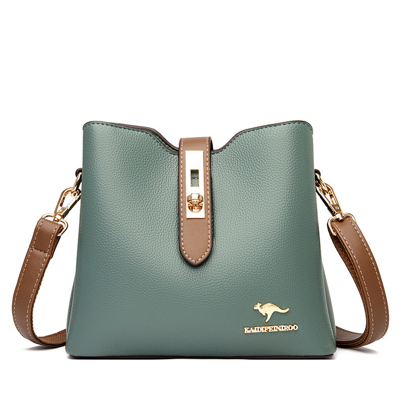 🔥Women's Casual Bucket Bag with 2 Straps for Carrying