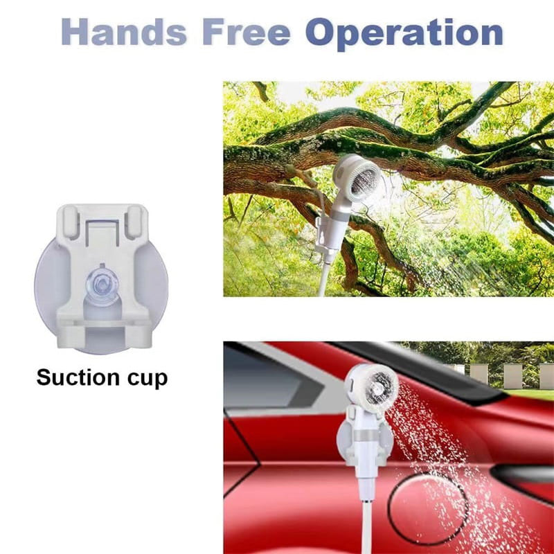 Portable Shower for Camping with Water Pump
