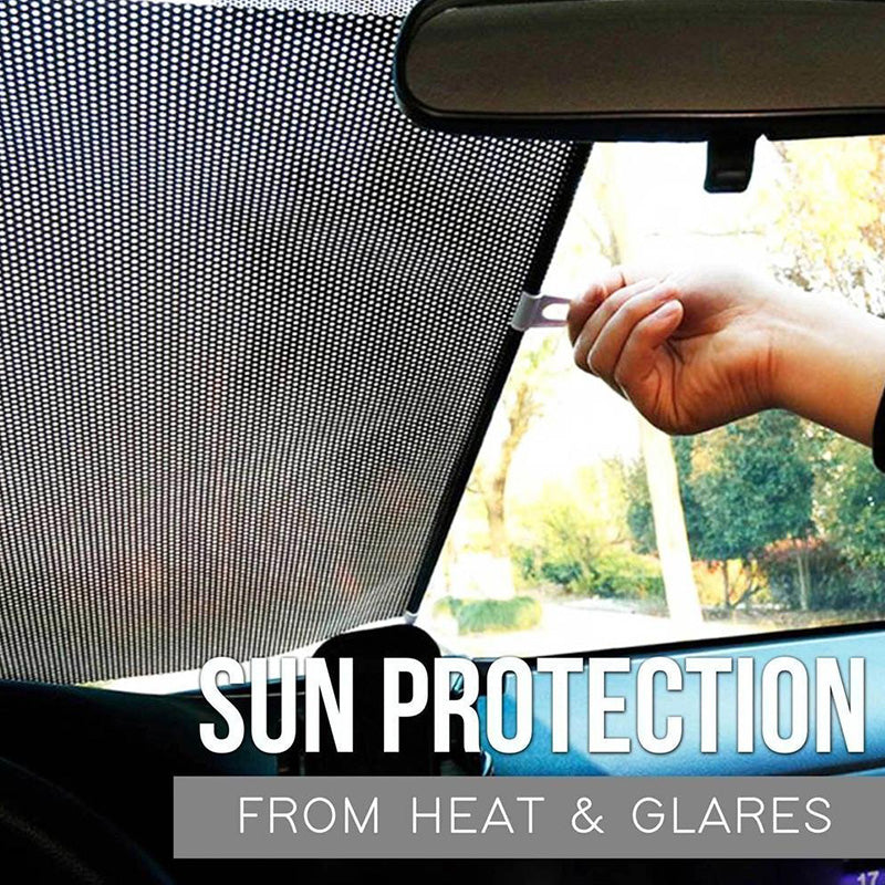 Retractable Window Roller Sunshade for Car & Room