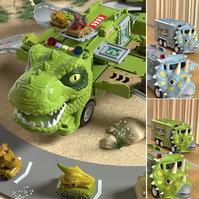 🦖Transformer Engineering Vehicle Track Playset