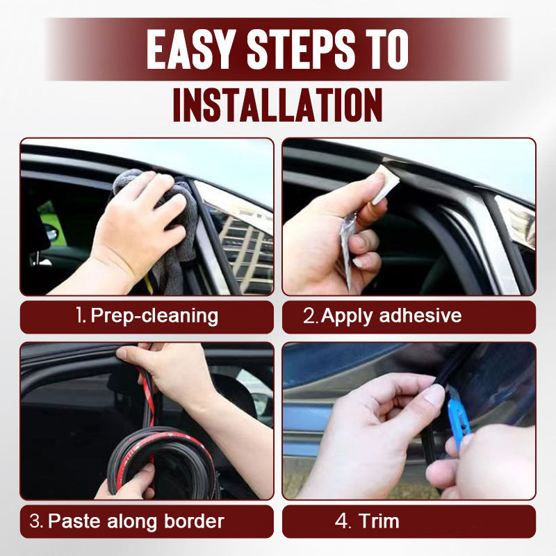 šDustproof Rubber Sealing Tape For Reducing Automobile Noise