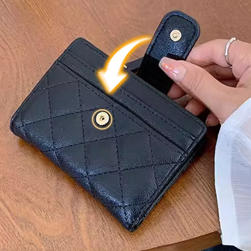Women's Fashion Small Wallets with Zipper