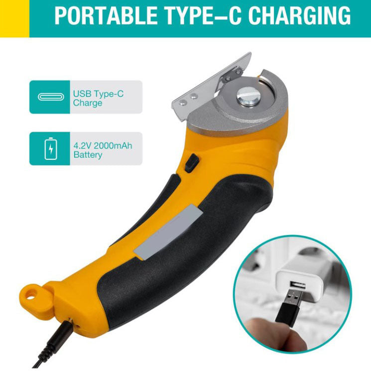 New Cordless Electric Scissors with Safety Lock