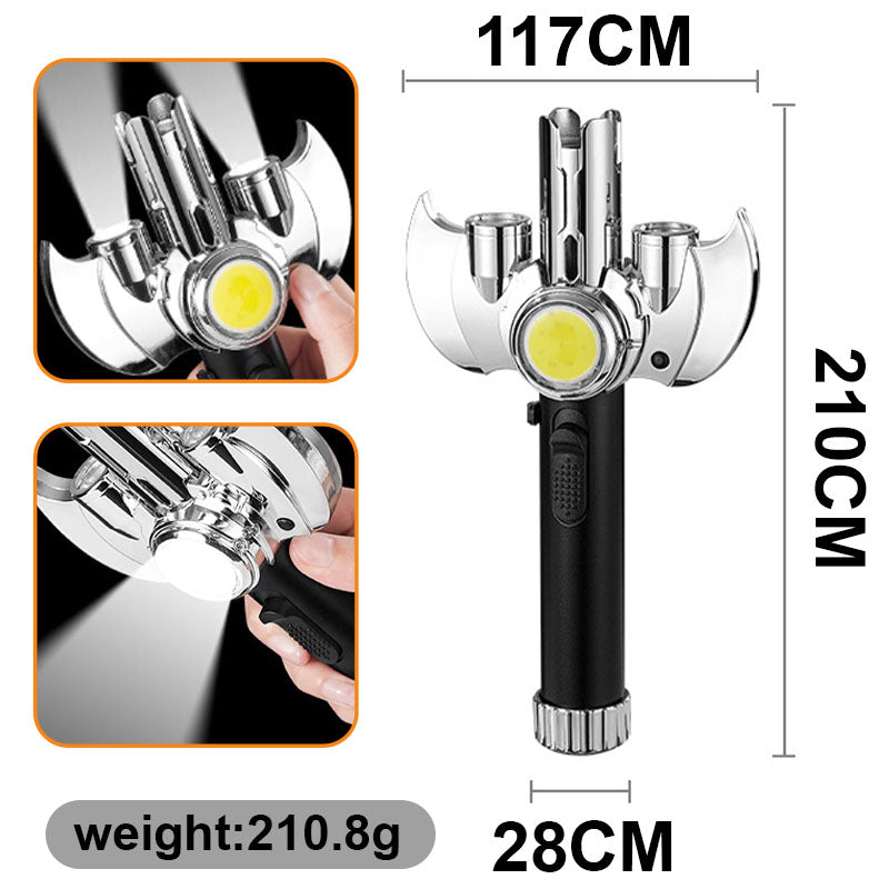 Creative High-Temperature Torch Lighter with Lighting